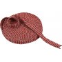 Schlauchgewirke - B22 mm - Weihnachtsrot/Grau - 10 m