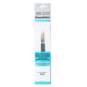 Synthetisches Pinselset W&N Foundation Aquarell - Nr. 10 Synthetisches Pinselset W&N Foundation Aquarell - Nr. 10
