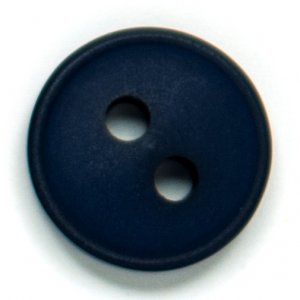 Knopf Rund 2-Loch 11 mm 8 Stück - Dunkelblau Knopf Rund 2-Loch 11 mm 8 Stück - Dunkelblau