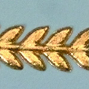 Wachsdekorbordüre 180 x 7 mm - Blattgold Wachsdekorbordüre 180 x 7 mm - Blattgold