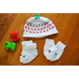 Strickanleitung - Babyset Lingon Strickanleitung - Babyset Lingon