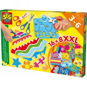 Den Umgang mit einer Schere erlernen - großes Paket Den Umgang mit einer Schere erlernen - großes Paket