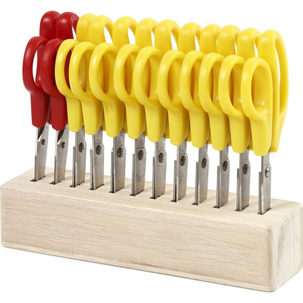 Kinderschere - runde Spitze - 12,5 cm - 12 Stk