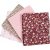 Patchworkstoff - rosa - 4 Stk