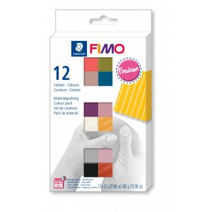 Modell Fimo Soft Set 12x1/2 - Mode Modell Fimo Soft Set 12x1/2 - Mode