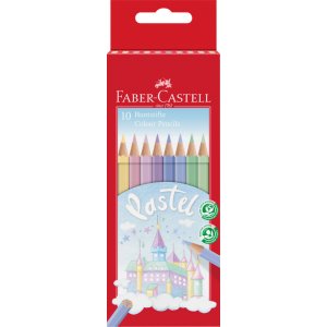 Farbstiftset - Faber-Castell - Pastell sechseckig Farbstiftset - Faber-Castell - Pastell sechseckig