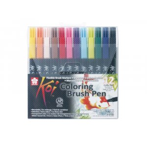 Koi Color Pinselstift - 12 Stifte Koi Color Pinselstift - 12 Stifte