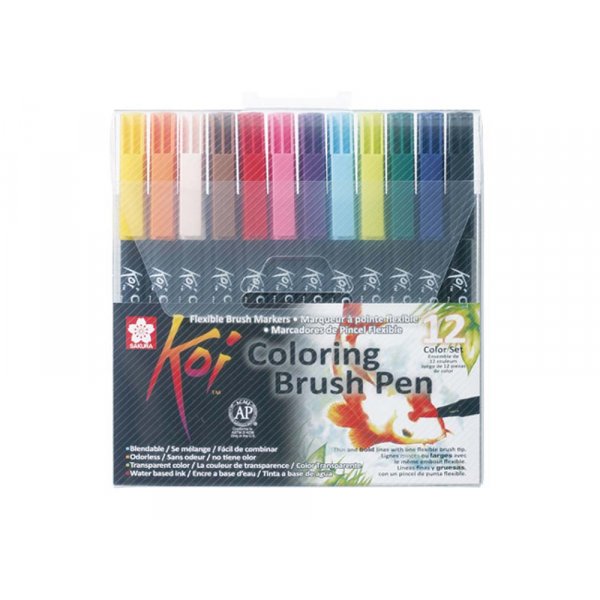 Koi Color Pinselstift - 12 Stifte