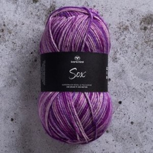 Sox 150g - Lila-Multi Sox 150g - Lila-Multi