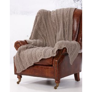 Strickmuster - Geflochtenes Plaid Strickmuster - Geflochtenes Plaid