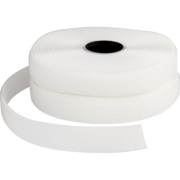 Klettband - wei - 5 m