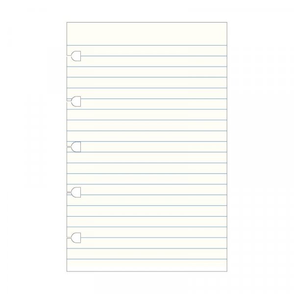 Nachfllung fr Filofax Notebook Pocket