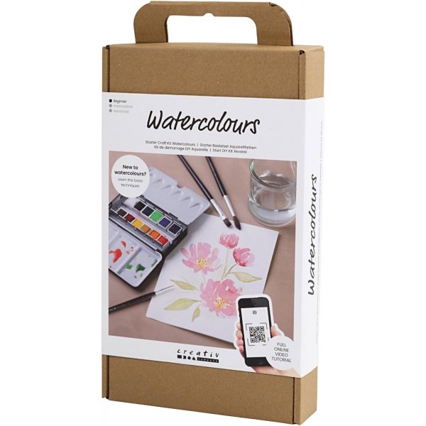 Starten Sie das DIY-Set Aquarell Starten Sie das DIY-Set Aquarell