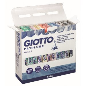 Modelliermasse Giotto Patplume - 12x350g Modelliermasse Giotto Patplume - 12x350g