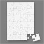 Puzzle - wei - 15 x 21 cm - 16 Teile