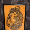 Kundenbild Farbiges Papier 50 x 70 cm - Ocker 10 Blatt / 130 g/m�