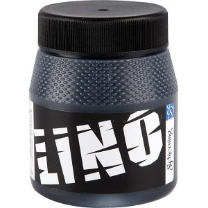Linoleumfarbe - Schwarz - 250 ml Linoleumfarbe - Schwarz - 250 ml