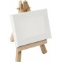 Staffelei mit abnehmbarer Leinwand - wei