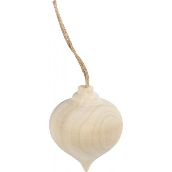 Holztropfen - Ø5,5 cm Holztropfen - Ø5,5 cm