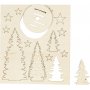Holzfiguren zum Selbermachen - Weihnachtsbume