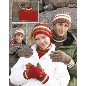 Strickmuster - Mütze, Stirnband, Cheat-Polo und Fäustlinge Strickmuster - Mütze, Stirnband, Cheat-Polo und Fäustlinge