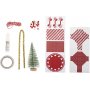 Mini-DIY-Kit Weihnachtsmanntr - Weihnachtsbaum