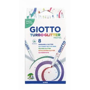 Markierstift Giotto Glitter Pastel - 8er-Pack Markierstift Giotto Glitter Pastel - 8er-Pack