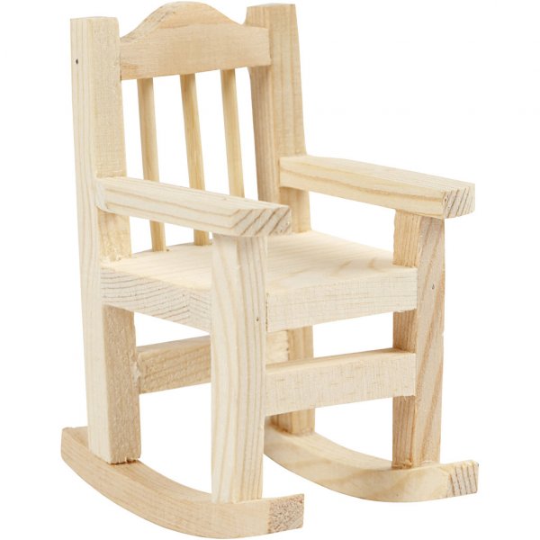 Weihnachtsmann-Accessoires - Schaukelstuhl