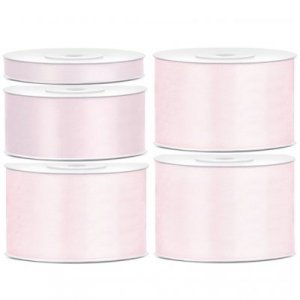 Satinband - 25 m - Babyrosa Satinband - 25 m - Babyrosa