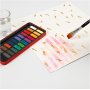 Malblock fr Aquarell - wei - 12 Blatt