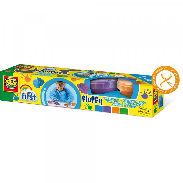 Mein Erstes - flauschige Fingerfarbe