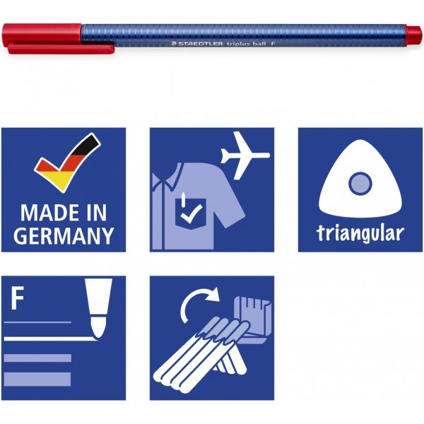Kugelschreiber Triplus F - 4 Stifte