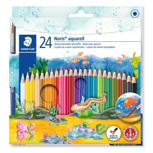 Noris Aquarellstifte - 24 Stifte Noris Aquarellstifte - 24 Stifte