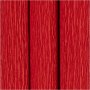 Krepppapier - rot - 3 Blatt