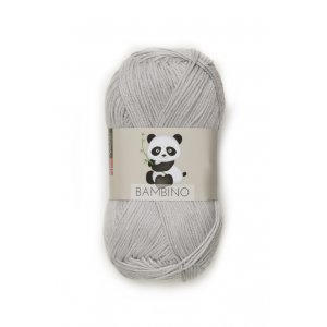 Wikingergarn Bambino 50g - Hellgrau (413) Wikingergarn Bambino 50g - Hellgrau (413)