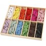 Mini-Wscheklammern - gemischte Farben - 12 x 24 Stk