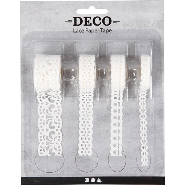 Papierspitze - wei - 4 x 2 m