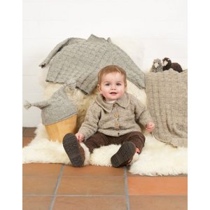 Strickmuster - Strukturierter Raglanpullover, Strickjacke, Mütze und Decke Strickmuster - Strukturierter Raglanpullover, Strickjacke, Mütze und Decke