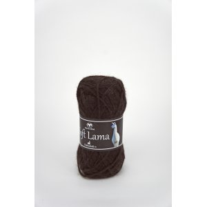 Black Sheep Soft Lama Garn 50g - Dunkelbraun (28) Black Sheep Soft Lama Garn 50g - Dunkelbraun (28)