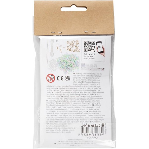 Mini-DIY-Schmuckset - elastisches Armband - Ohrring