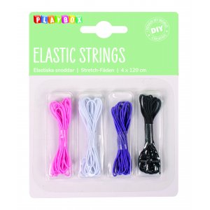 Elastische Schn�re 4 St�ck 1 mm