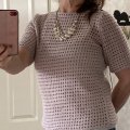 Kundenbild Strickmuster - Strickjacke mit Spitze