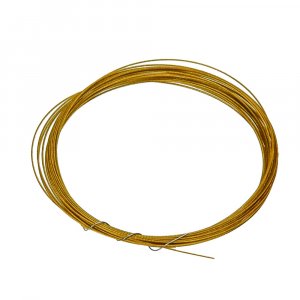 Schmuckfaden 0,40 mm - Gold 4 m Nylonmantel Schmuckfaden 0,40 mm - Gold 4 m Nylonmantel