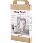 DIY Kit Punch Needle, Pastellfarben, Spiegel