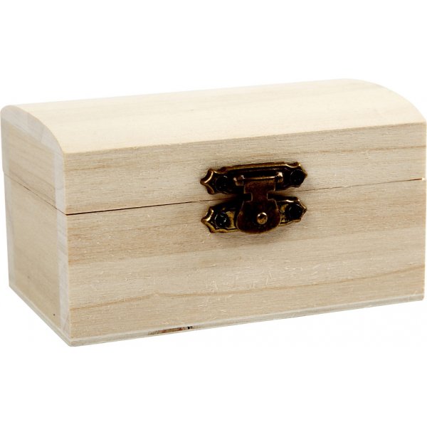 Schatztruhe/Schmuckkstchen - 9 x 5,2 x 4,9 cm - 10 Stk