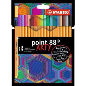 Fineliner Point 88 Arty - 18er-Pack Fineliner Point 88 Arty - 18er-Pack