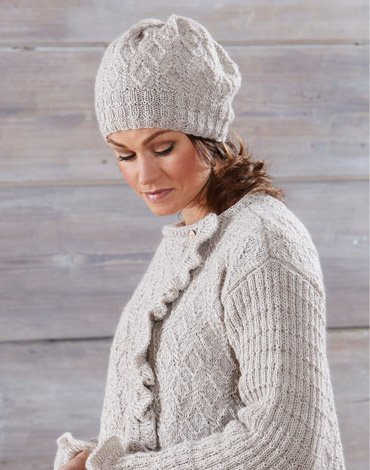 Strickanleitung - Strickmuster für Mantel, Mütze und Tasche Strickanleitung - Strickmuster für Mantel, Mütze und Tasche