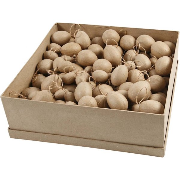 Eier - Pappmach - 140 Stk