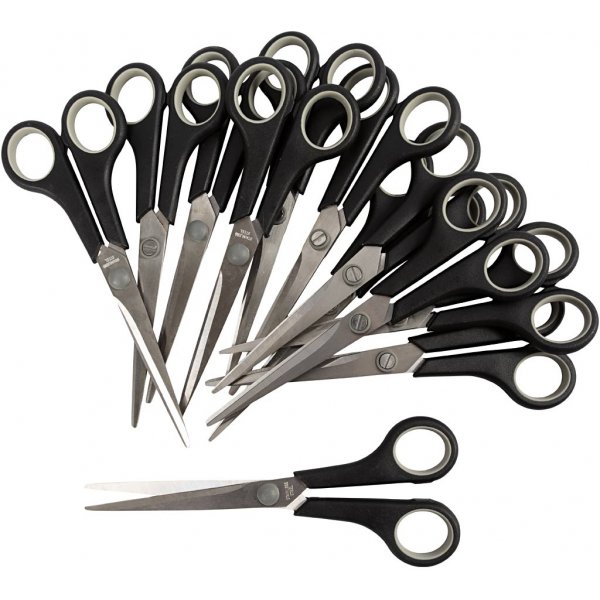 Kinderschere - rechts und links - 17 cm - 12 Stk Kinderschere - rechts und links - 17 cm - 12 Stk