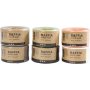 Raffia-Papiergarn - gemischte Farben - 6 x 100 m